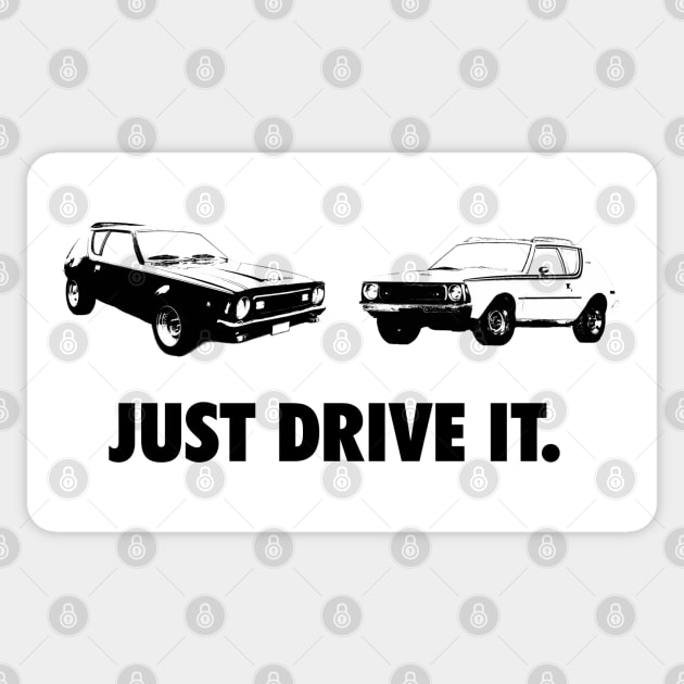 Just Drive IT. Sticker by amigaboy